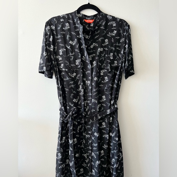 Joe Fresh Black and White Shirtdress - NWOT - Picture 2 of 10